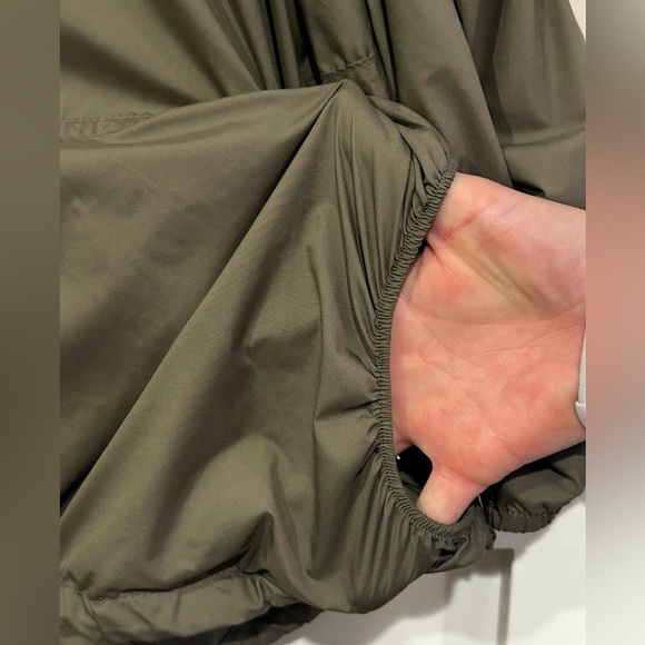 Olive Green Hooded Jacket - Picture 3 of 10